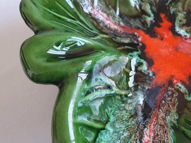 Vallauris ceramic fruit bowl