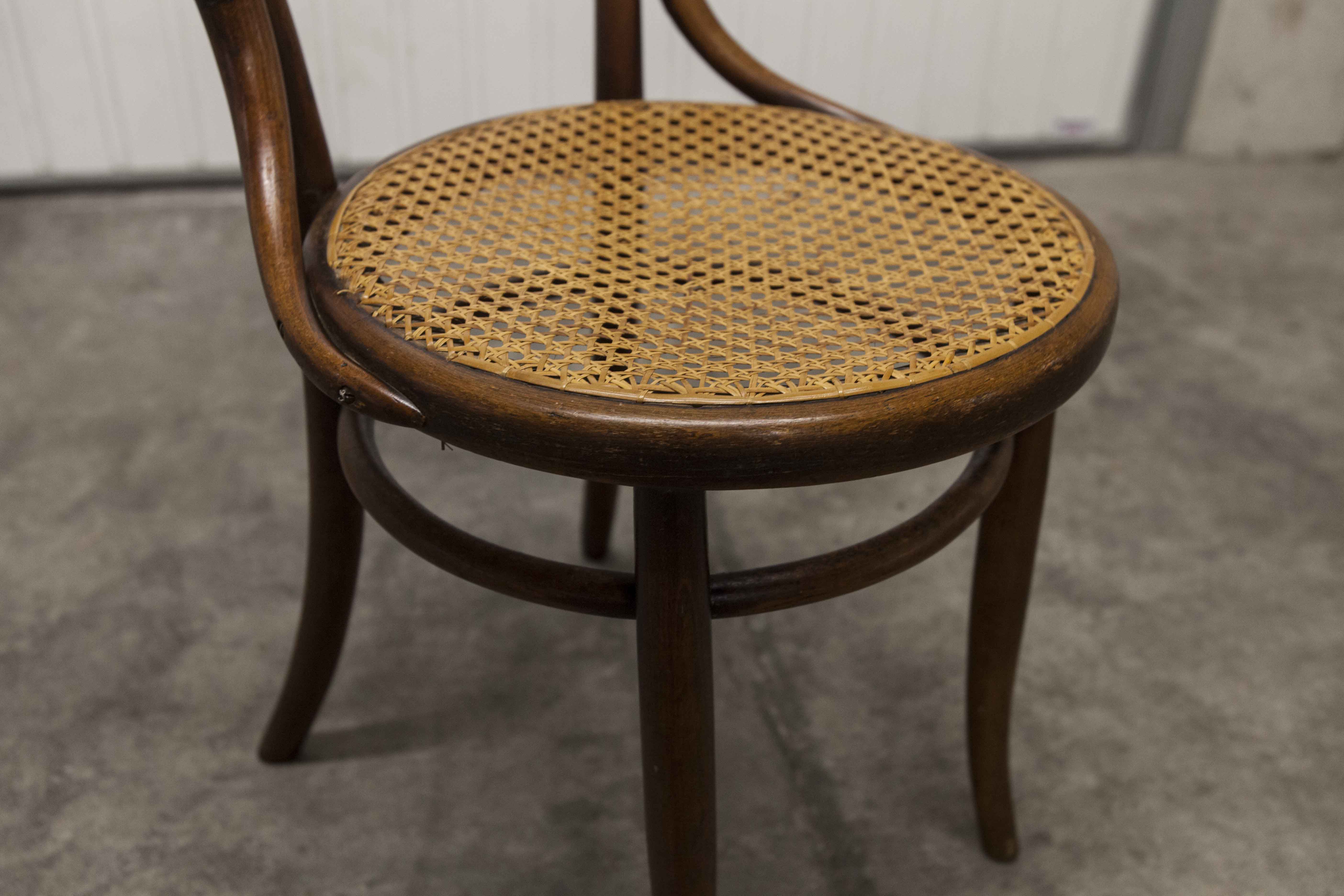 Bistro chair bentwood 1900 canning