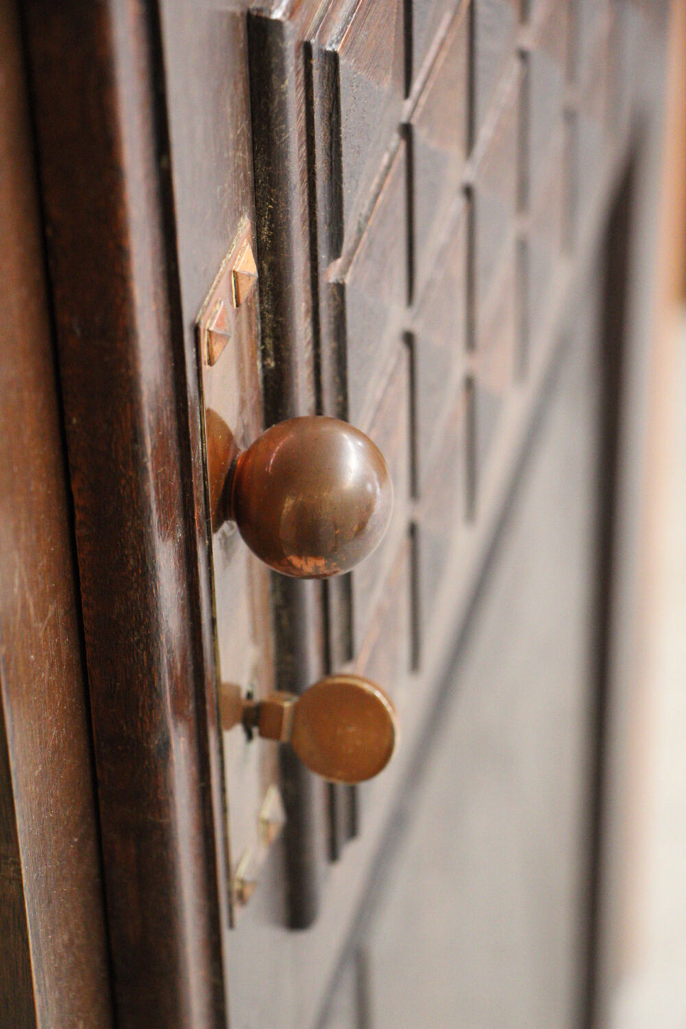 Solid oak wardrobe 1940