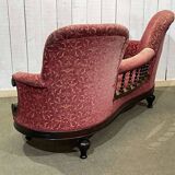 19th century English mahogany bench