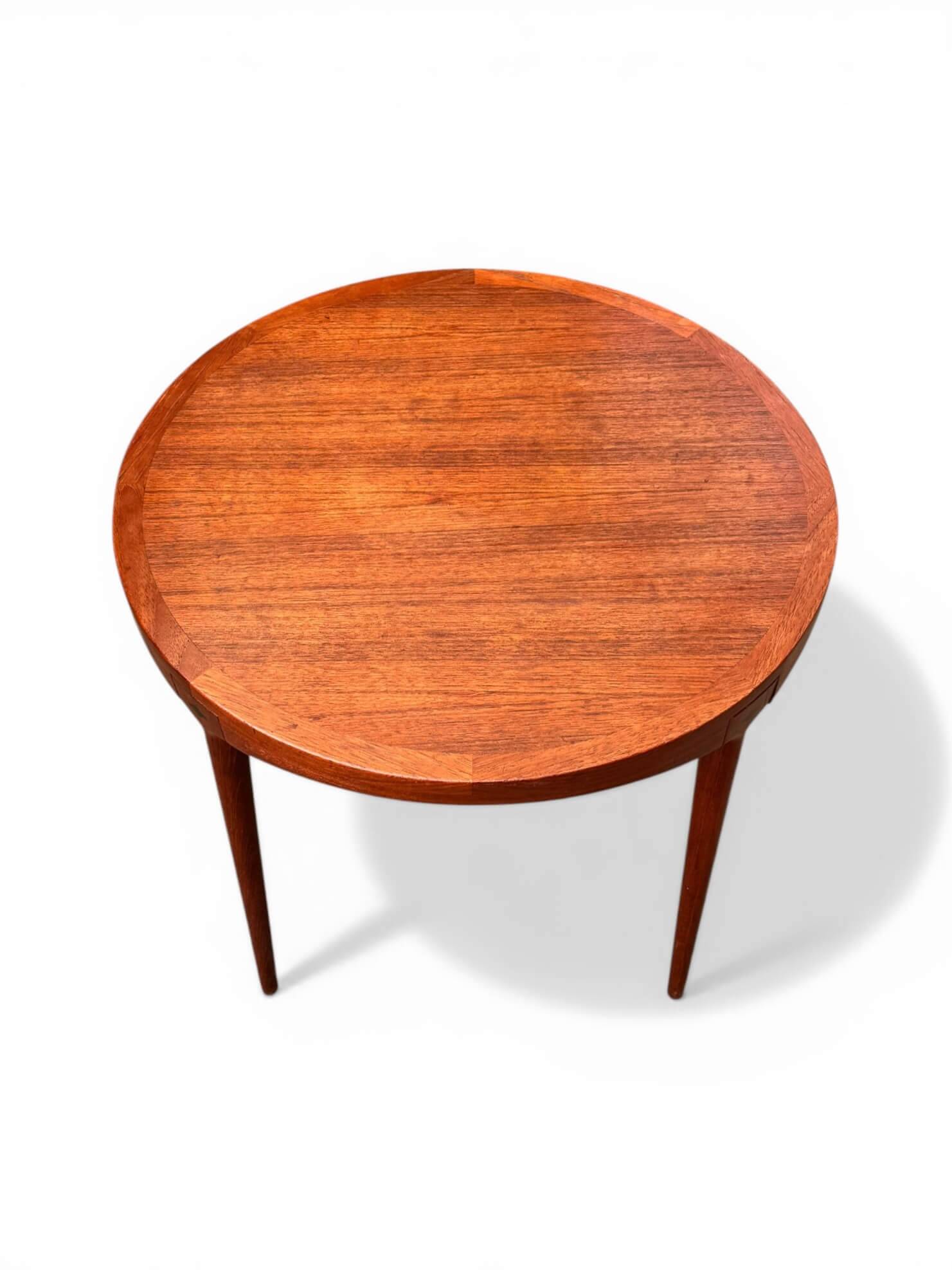 Vintage teak coffee table Haug Snekkeri, circa 1960
