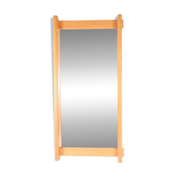 Wooden mirror