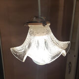 Retro glass walking lamp