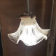 Retro glass walking lamp