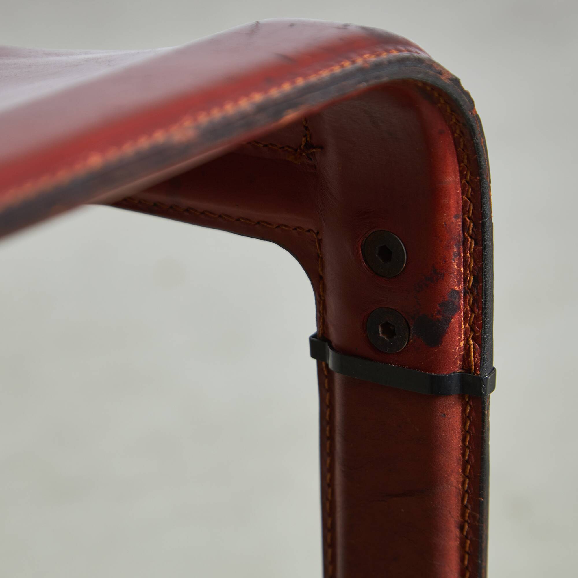 Set of 4 Sistina Strap Chair by Tito Agnoli for Matteo Grassi, 1980s