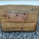 Vintage wooden box / box of beurre Cosnier
