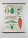 Vintage educational wall hanging roll chart biology plants