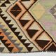 Yellow & Brown Turkish Kilim Rug, 172x284Cm