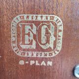 Vintage danish corner desk