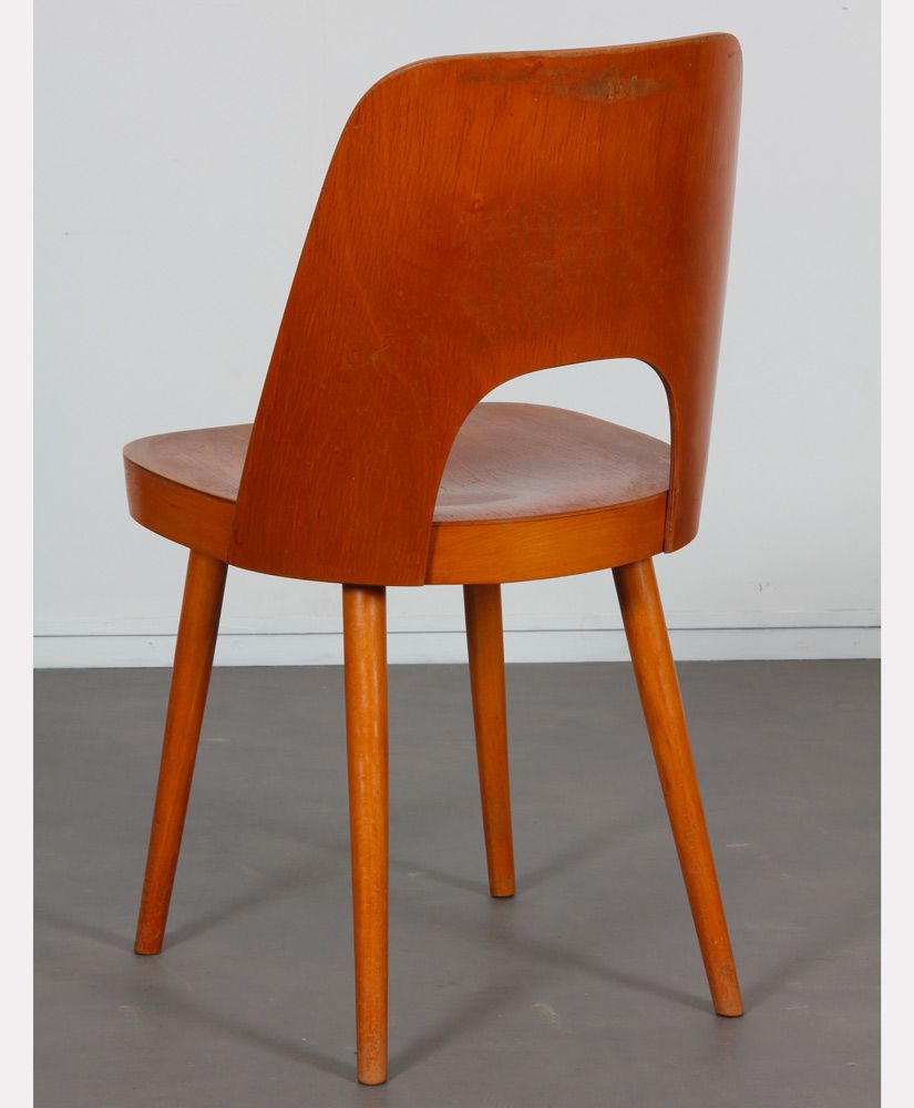 Suite of 4 vintage chairs by Oswald Haerdtl for Ton, 1960