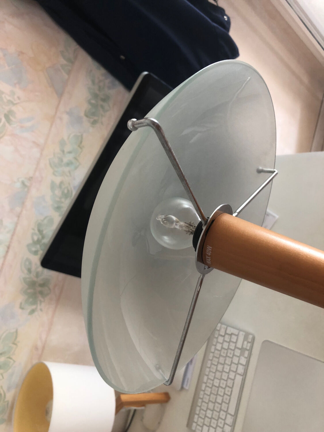 Mushroom lamp / liner ikea kvintol