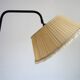 Tripod reading lamp in metal from the 50s/60s, France.