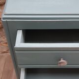 Blue vintage dresser