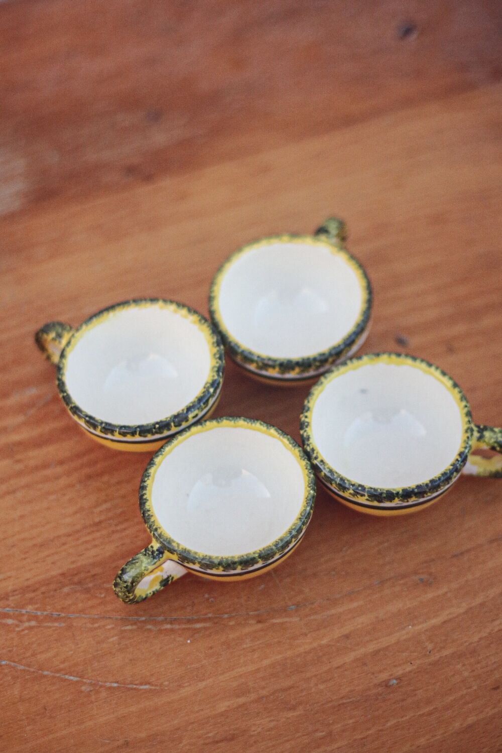 Set of 4 mini cups