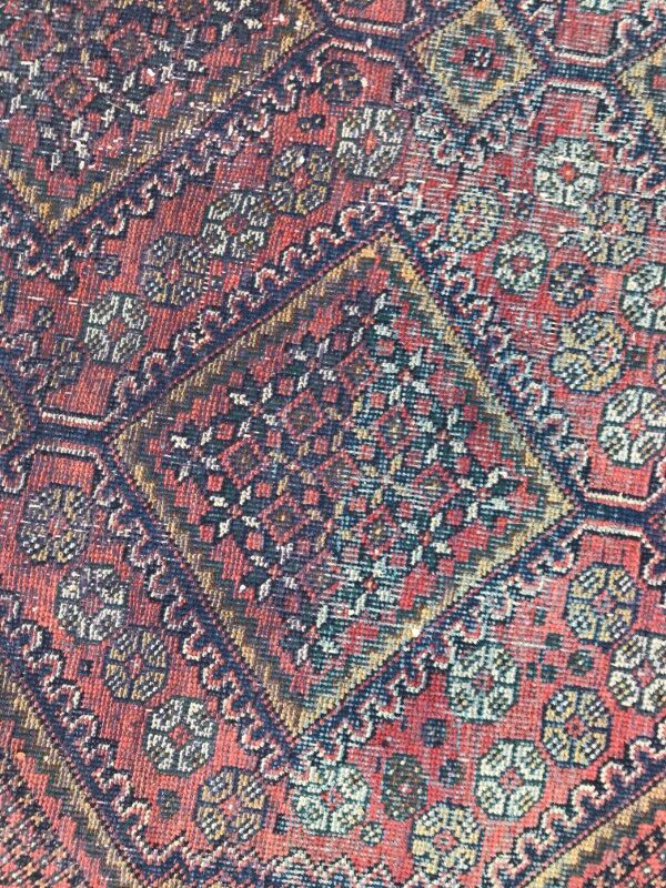 Vintage iran afshar 187 x 242 cm carpet