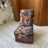 Jean Roche floral armchair