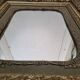 Giltwood miroir bois doré fin xixeme (66×55cm)