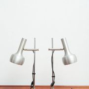 Ensemble de 2 lampes de table par Leclaire & Schäfer, années 1960.