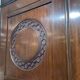 19th-century mahogany wardrobe with three English doors - demountable