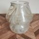 Vase champignon verre marbré
