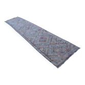 Vintage Turkish hallway rug 76x350 cm