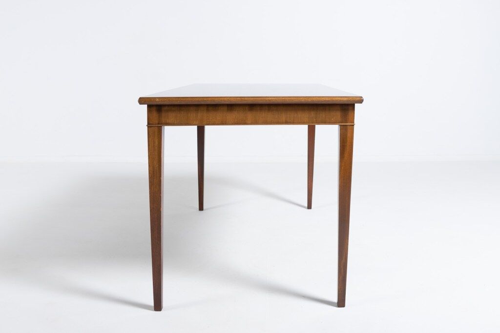 Mahogany coffee table by Frits Henningsen, 1960s Denmark