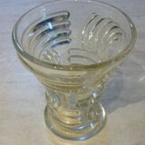 Fresnel style glass vase