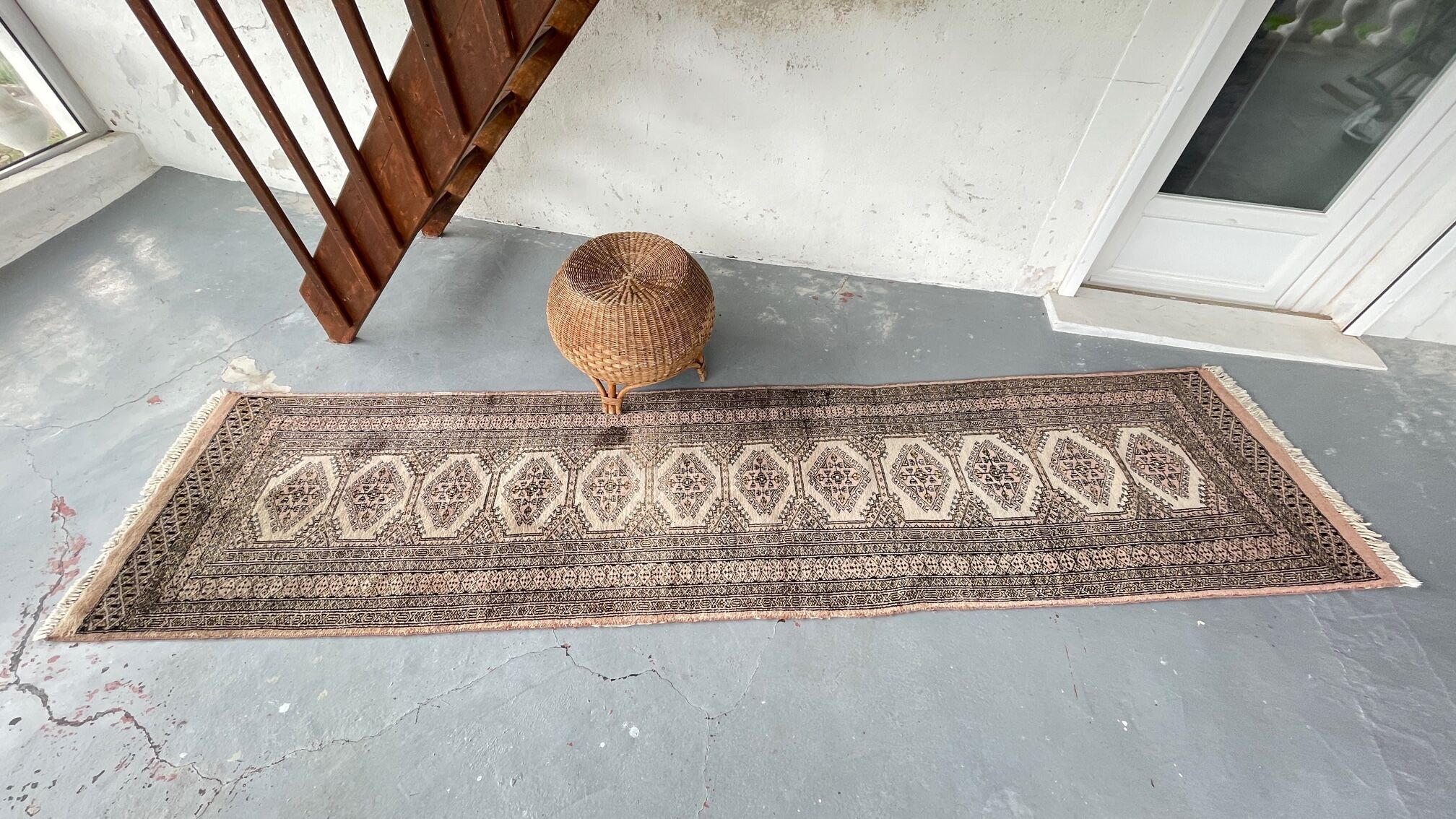 Oriental corridor carpet 78x332cm