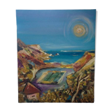 Tableau de Zaza Noah " Les Salines"