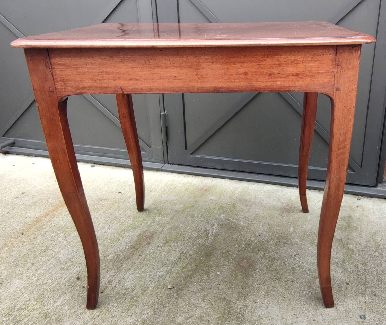 Old small Louis XV style side table desk