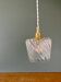 Vintage glass suspension globe