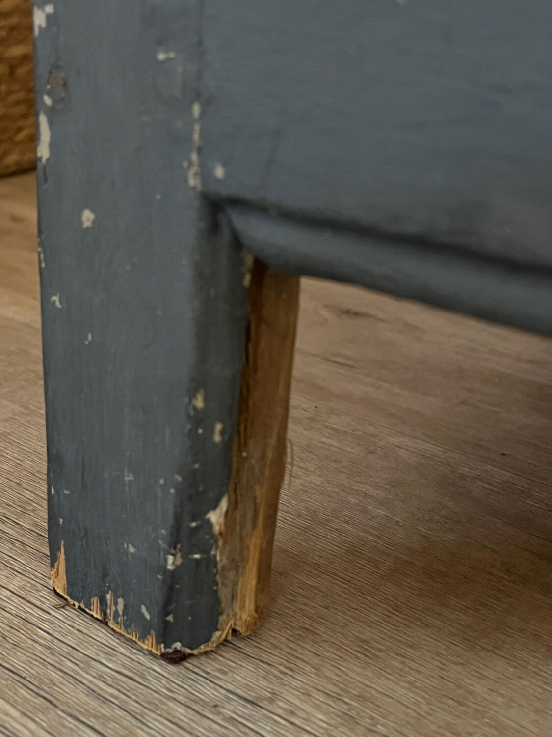 Slate blue Parisian buffet