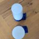 Sigvard Bernadotte bathroom wall lights for Ifö 1960s vintage