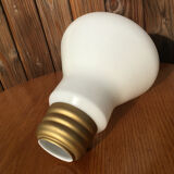 Bulb-shaped opaline globe