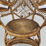 Emmanuelle Peacock Armchair 1960s