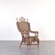 American Victorian Wicker Armchair from Heywood-Wakefield, 1910s.