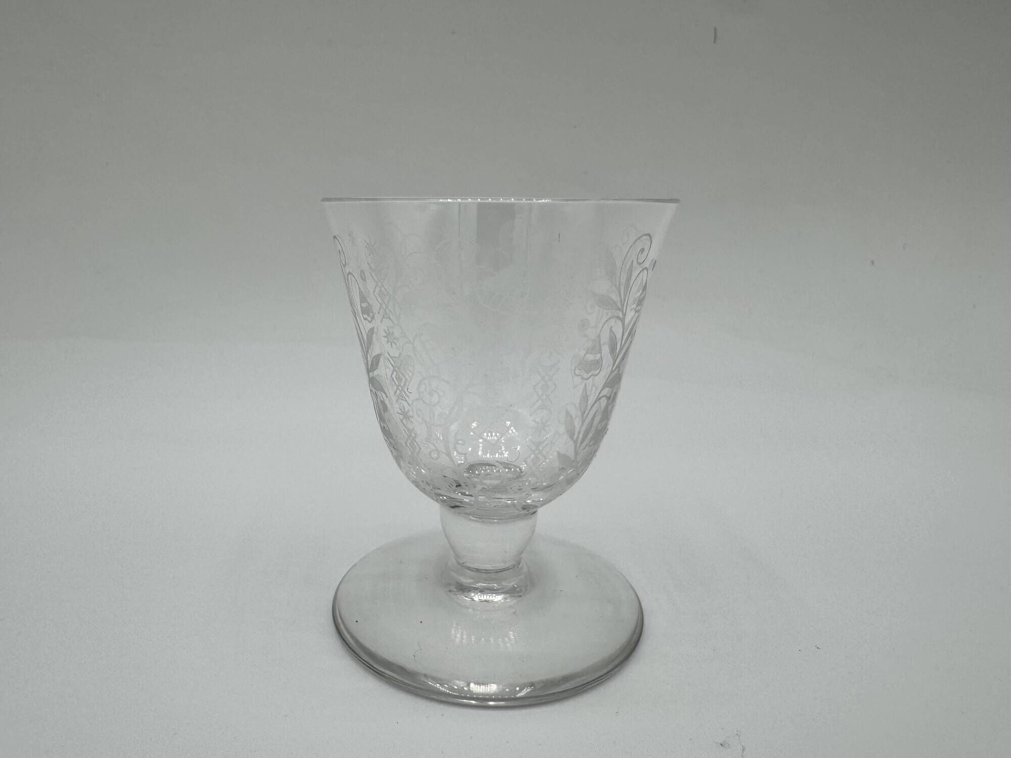 Set of 10 Crystal Liqueur Glasses from Baccarat – Argentina Model, 1940