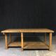 Old oak workshop table