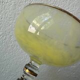 Multi-colored Venetian crystal ice cream cups