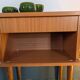 70s Scandi Icon: Architectural & Functional Nightstand