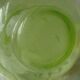 Vase boule en verre emaille email gras