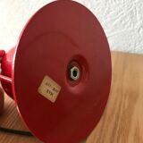 Vintage red articulated lamp