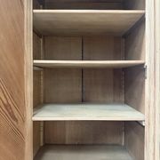 Large renovated country antique wardrobe