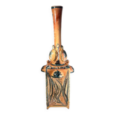 Maîtrise de Nimy, vase à 4 anses (49cm) à décor végétal