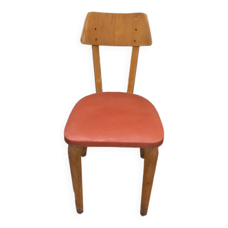 Petite chaise style Alvar Aalto
