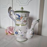 French earthenware coffee or teapot from Martres Tolosane, “Mou” model