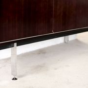 Sideboard solid wood and steel, France, cira 1970, Negroni edition