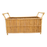Rattan toy chest