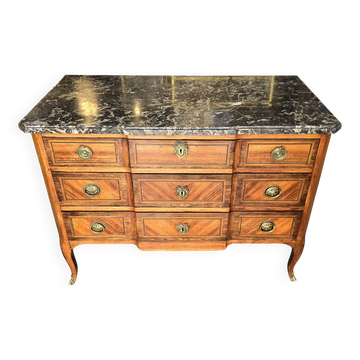 Transitional commode, mid-18th century.