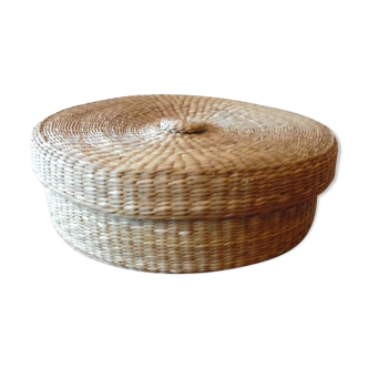 Corbeille en rotin